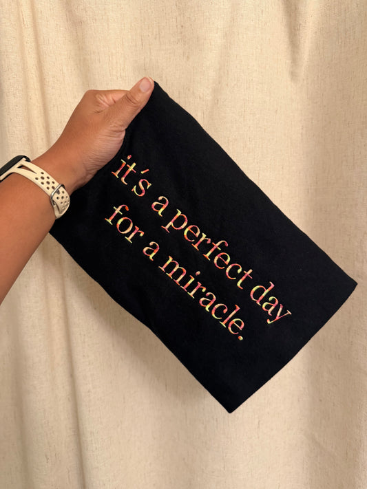 'It's a Perfect Day for a Miracle' Sweatshirt, Tshirt, or Hoodie
