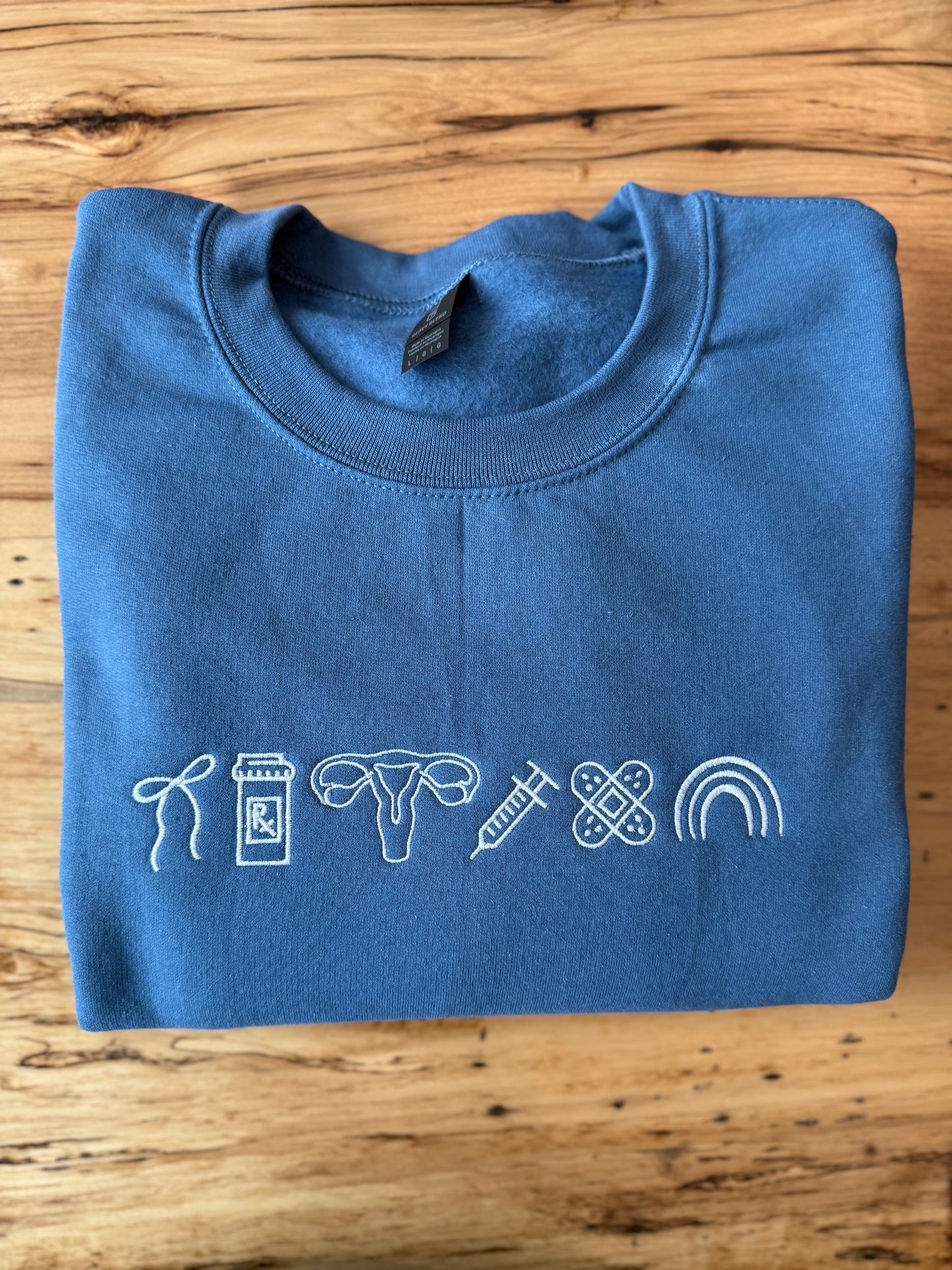 'Icons Only' Crewneck Sweatshirt