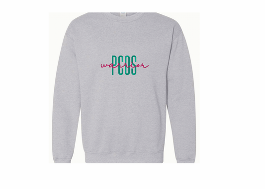 'PCOS Warrior' Sweatshirt or Tshirt