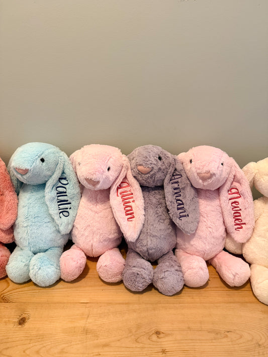 Personalized Embroidered Easter Bunny