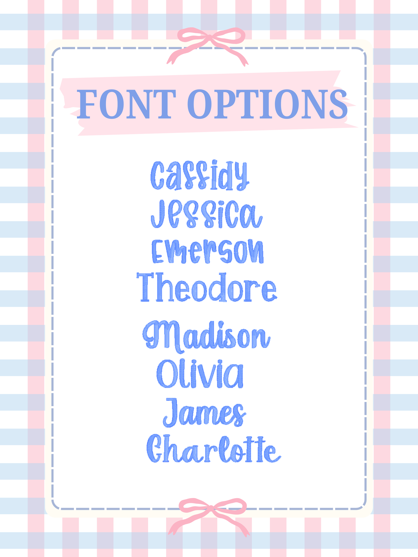 Personalized Embroidered Easter Baskets