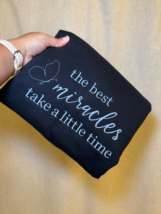 ‘The Best Miracles’ Crewneck Sweatshirt