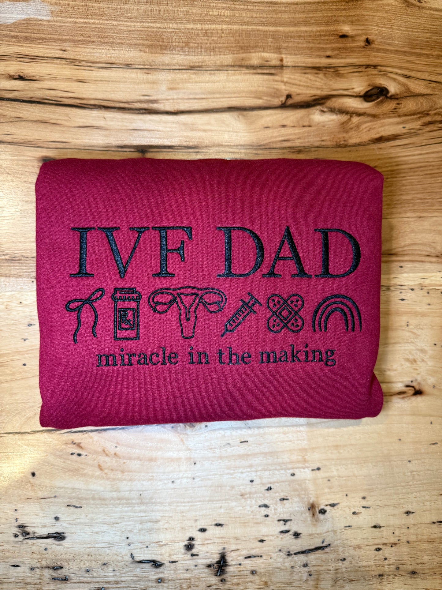 ‘IVF DAD’ Crewneck Sweatshirt