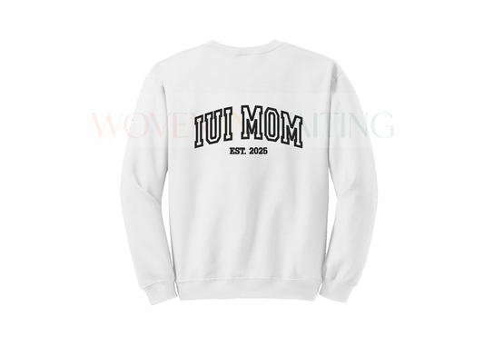 'IUI MOM Varsity' Sweatshirt, Tshirt, or Hoodie