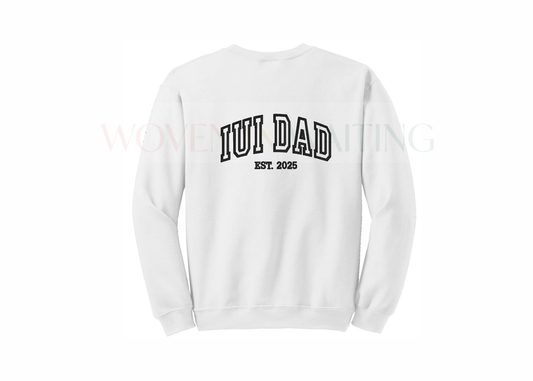 'IUI DAD Varsity' Sweatshirt, Tshirt, or Hoodie