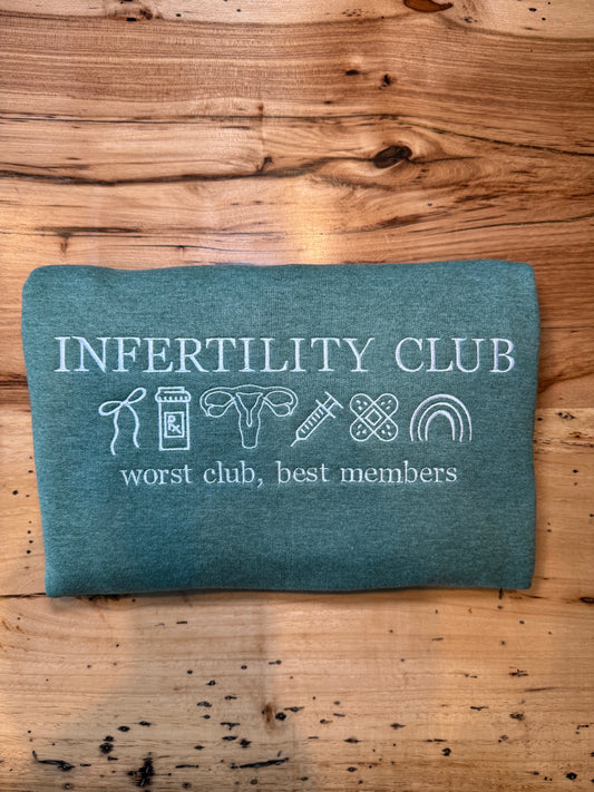 ‘INFERTILITY CLUB’ Crewneck Sweatshirt