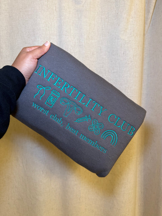 ‘INFERTILITY CLUB’ Crewneck Sweatshirt