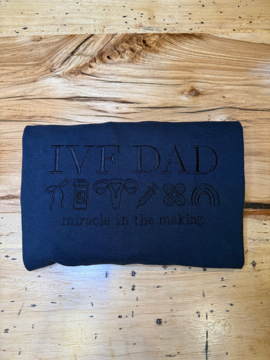 ‘IVF DAD’ Crewneck Sweatshirt