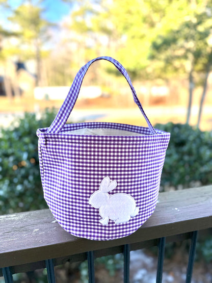 Personalized Embroidered Easter Baskets