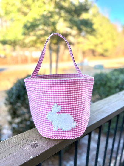 Personalized Embroidered Easter Baskets