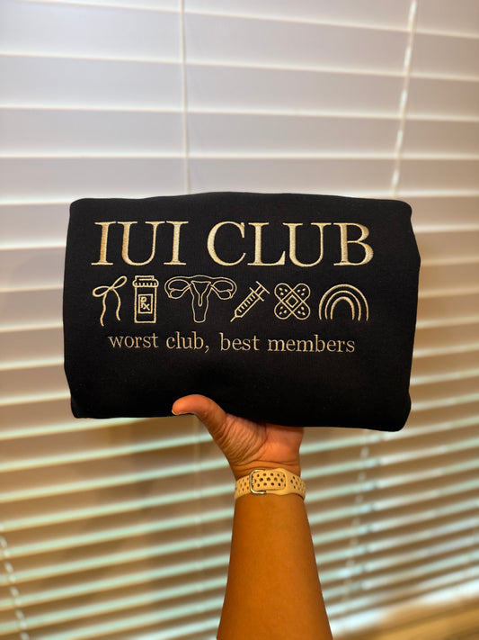 IUI CLUB Crewneck Sweatshirt