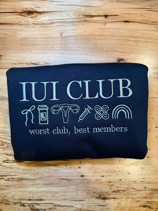 IUI CLUB Crewneck Sweatshirt